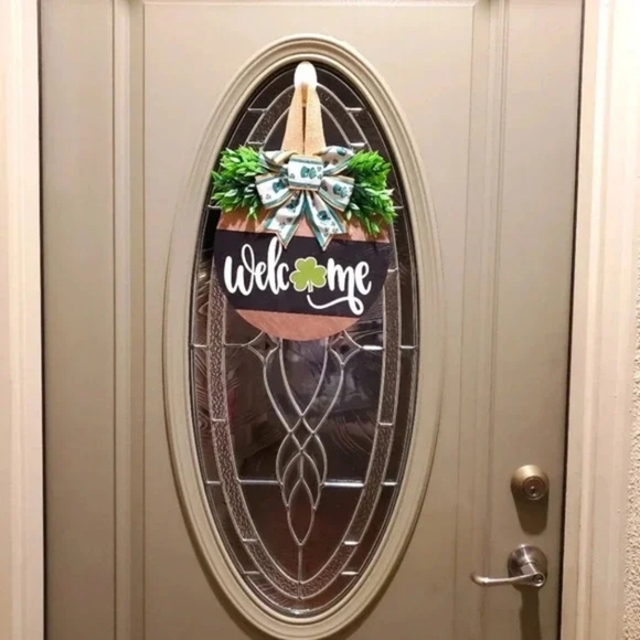 St Patrick's Day Door Sign Large - Picture 2 of 3